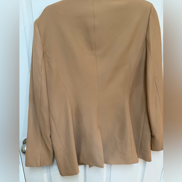 Calvin Klein Women's Camel Blazer - Picture 3 of 4